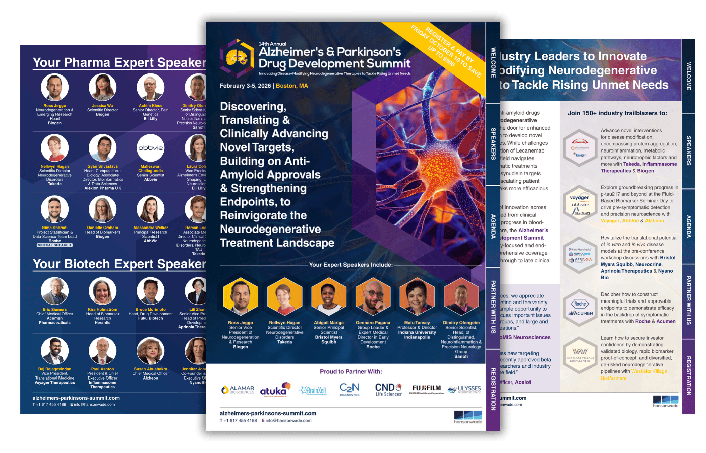 64185 - 14th Alzheimer's & Parkinson's Drug Development Summit Brochure