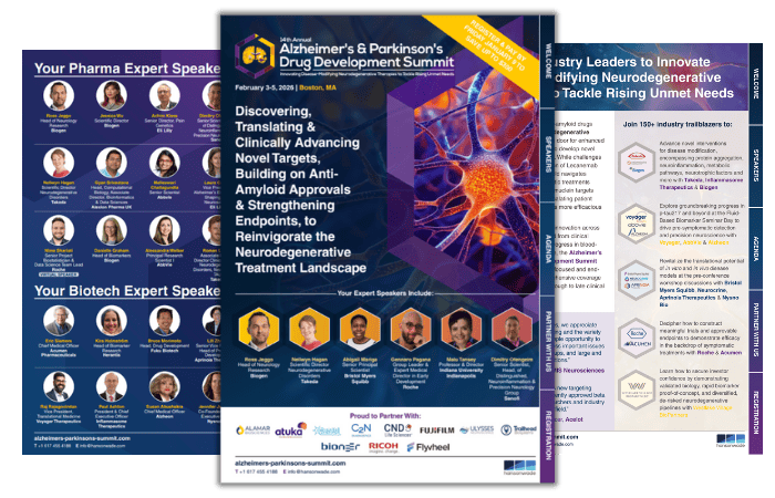 14th Alzheimer's & Parkinson's Drug Development Summit Brochure Cover